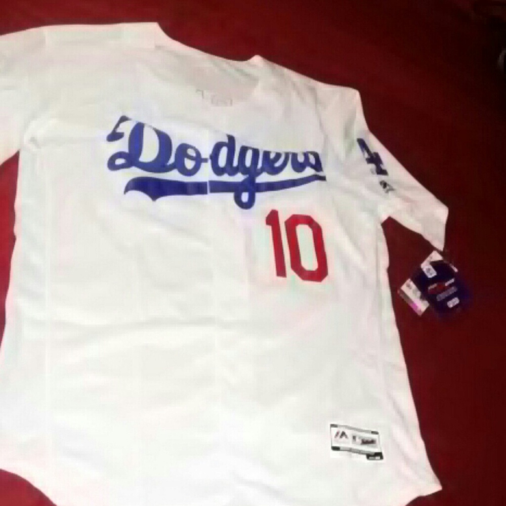 MEN'S, TURNER #10 2017 WORLD SERIES HOME JERSEY
